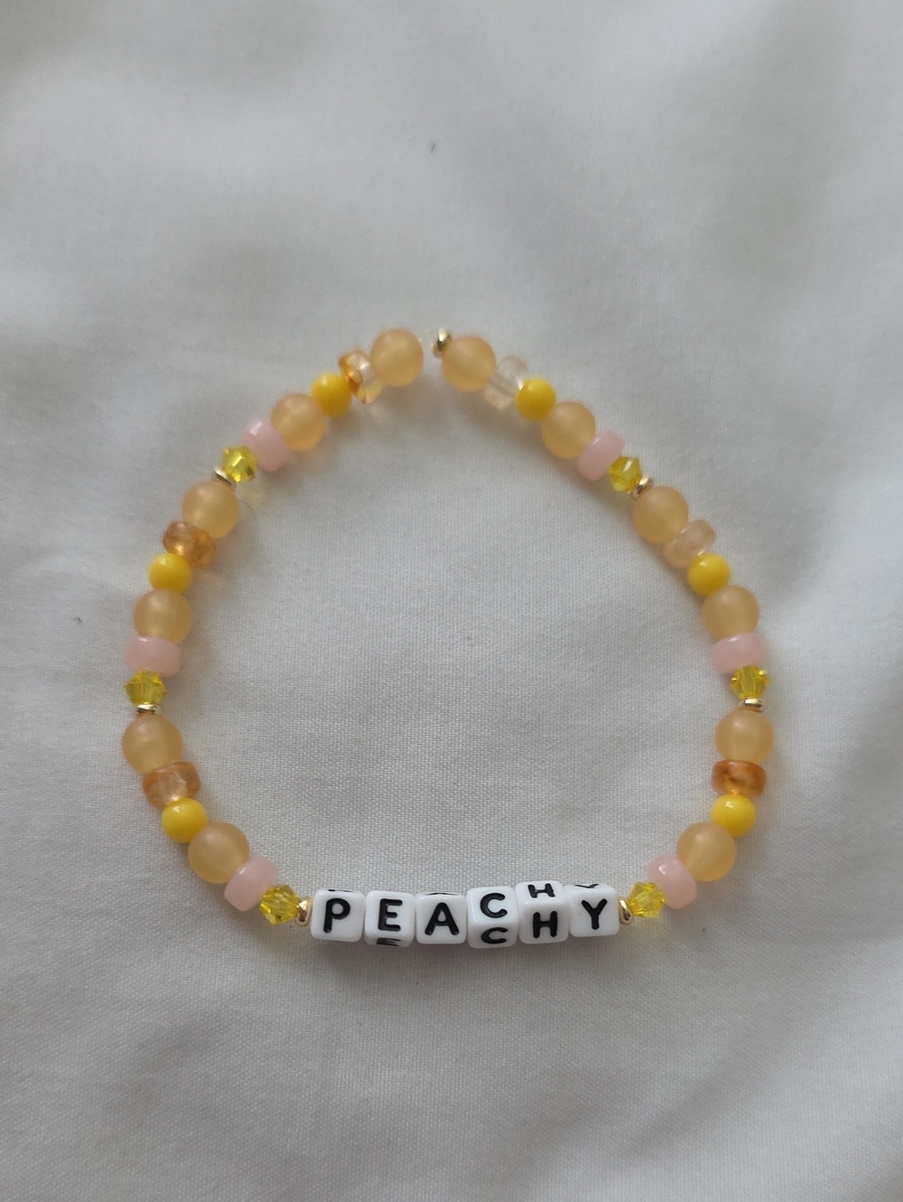 Peachy Friendship Bracelet